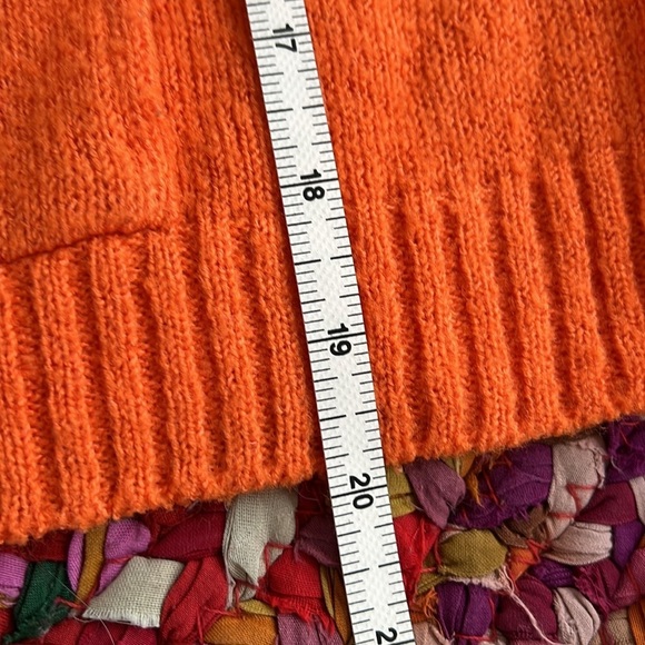 Signé Woman Orange Knit Sweater - Picture 5 of 8